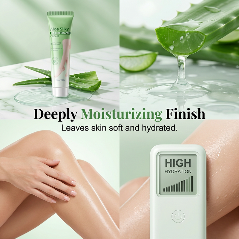 🌿Painless Gentle Aloe Vera Hair Removal Cream