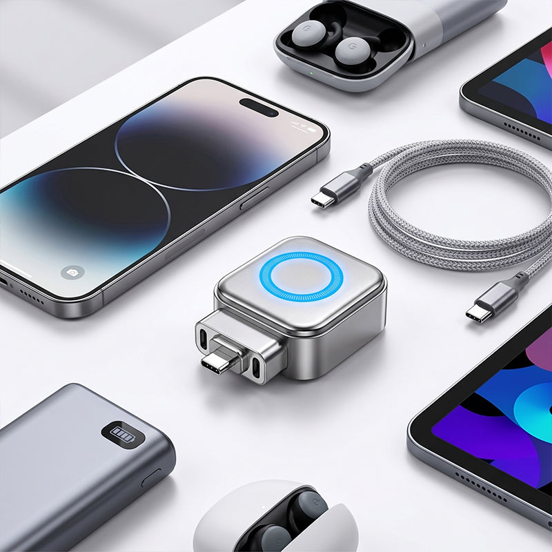 🌞Commencez le printemps en beauté avec 50 % de réduction !⚡Chargeur ultra-rapide 140 W avec arrêt automatique par IA - USB-C PD3.1 - Protection intelligente de la batterie - Compatible avec iPhone, MacBook et tablettes